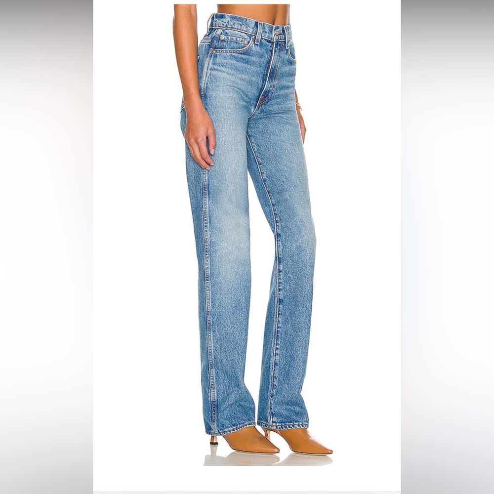 Glrfrnd denim straight leg jeans
